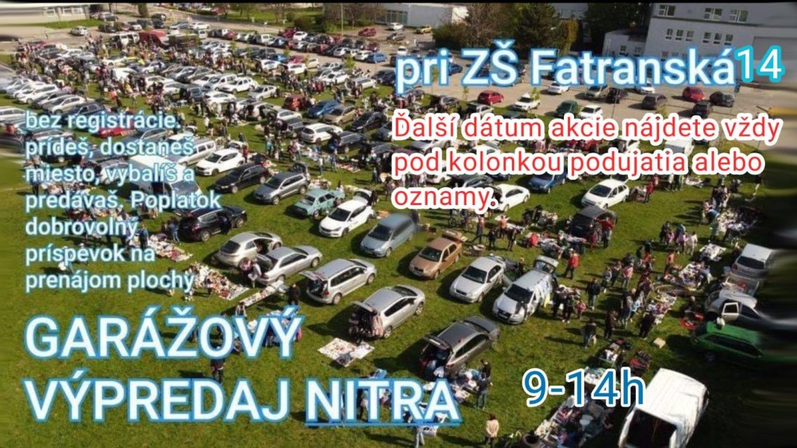 Obrázok k podujatiu Garážový výpredaJ Nitra